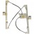 Leve vitre gauche SSANGYONG ACTYON (10/2006-) - 4 Portes Avant SANS MOTEUR